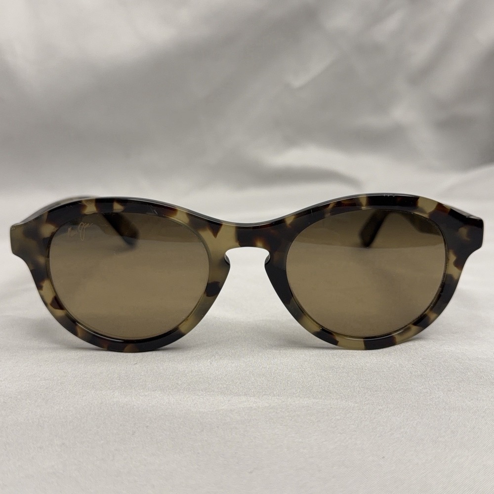 Maui Jim LEIA MJ708-10L Polarized Sunglasses Tortoise Frame 49 22 140 Italy Made